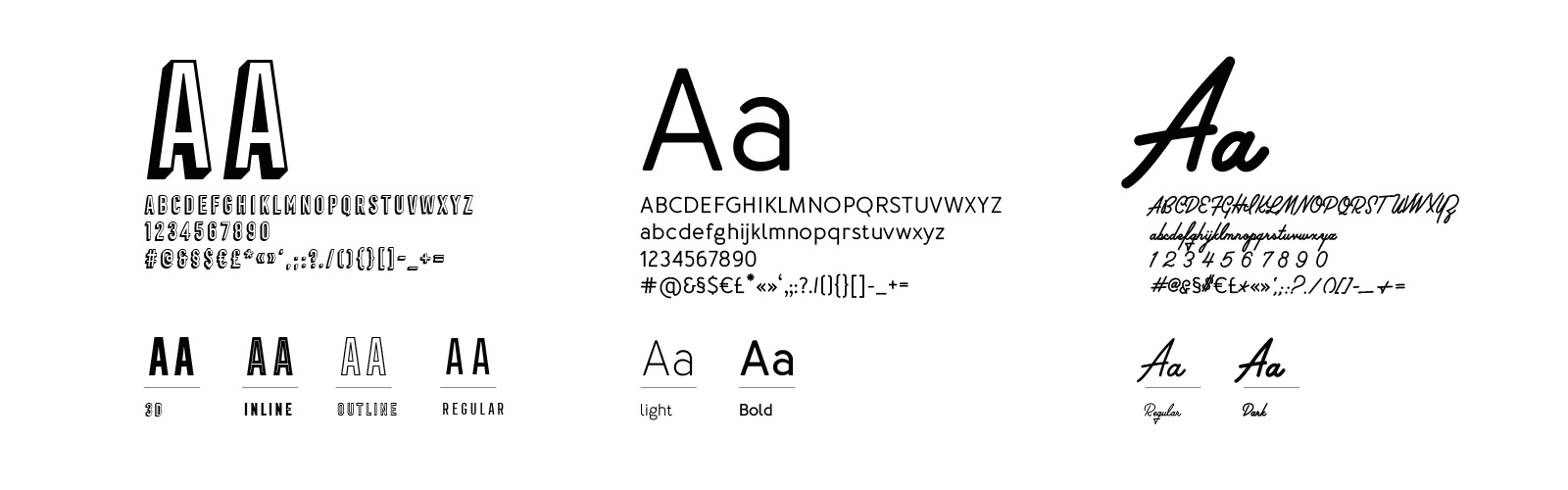 Typographies La Rotonde