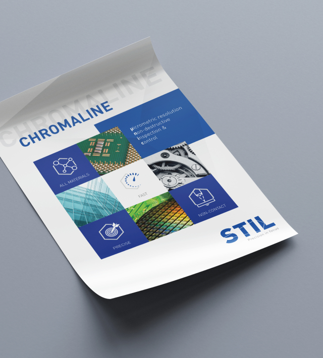 Communication réalisée autour du Chromaline, produit phare de la société Stil sensors